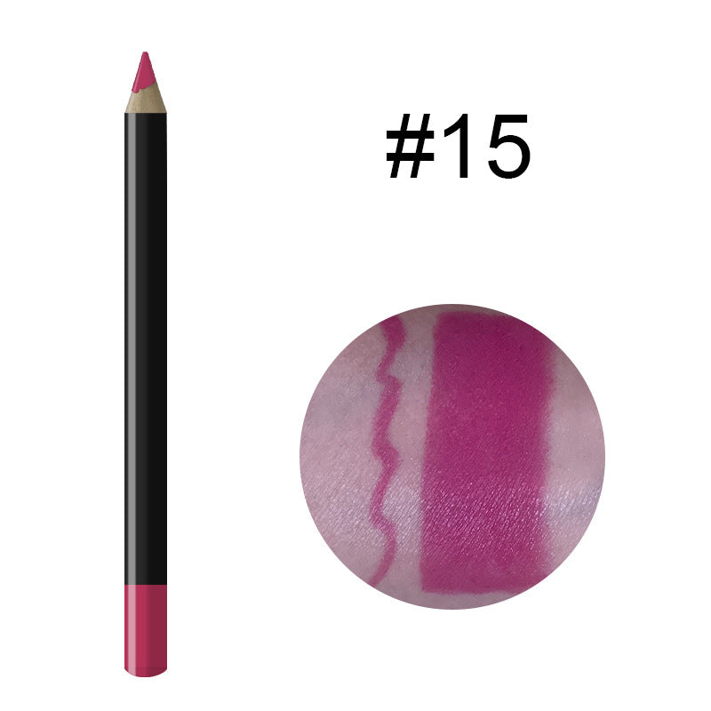 Multi-Color Waterproof Lip Liner Pencil Set - 20 Shades for Makeup & Beauty