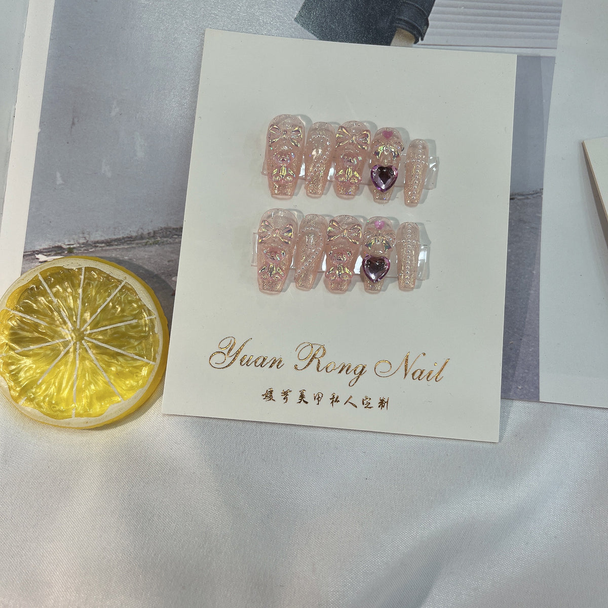 Nail Art Kit with Jelly Stickers & Tools