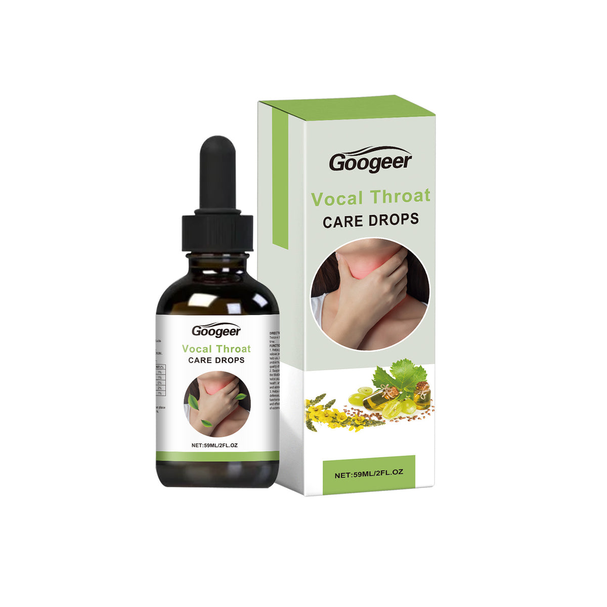Vocal Throat Care Drops Body Treatment 59ML