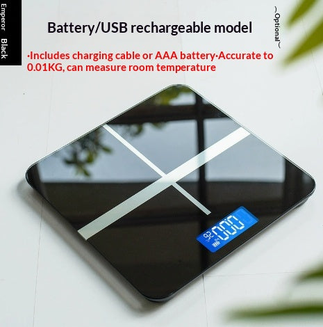 Rechargeable Digital Weighing Scale for Home & Office Storage - CJ