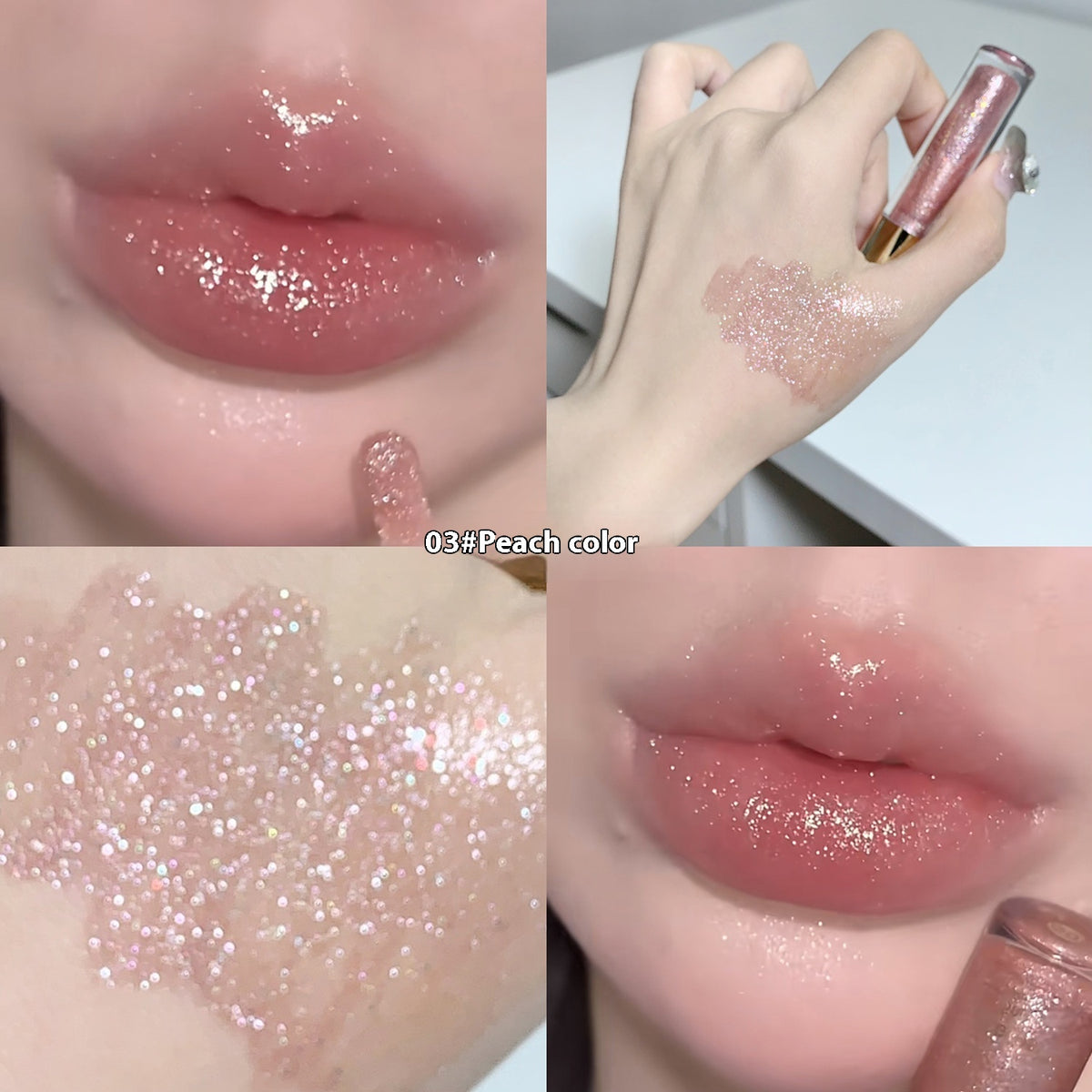 Moisturizing Lip Gloss Water Light Mirror Lip Lacquer - Rich & Hydrating