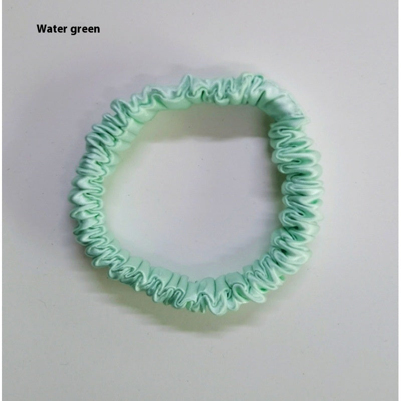 Silk Hair Band - Gentle Elastic Ponytail Holder