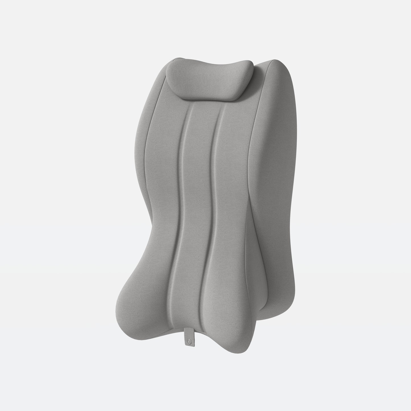 Ergonomic Memory Foam Support Pillow for Couples - Grey
