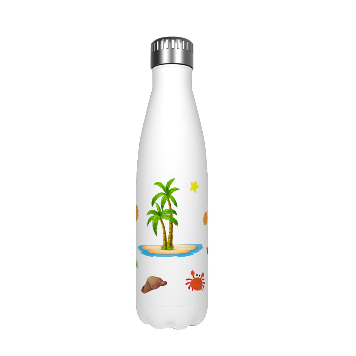 Cute Cartoon Stainless Steel Large Volume Bottle with Variety Designs