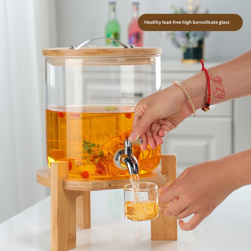 Large Capacity Wine Infusion Barrel Sealed Storage Container - Multiple Sizes & Styles