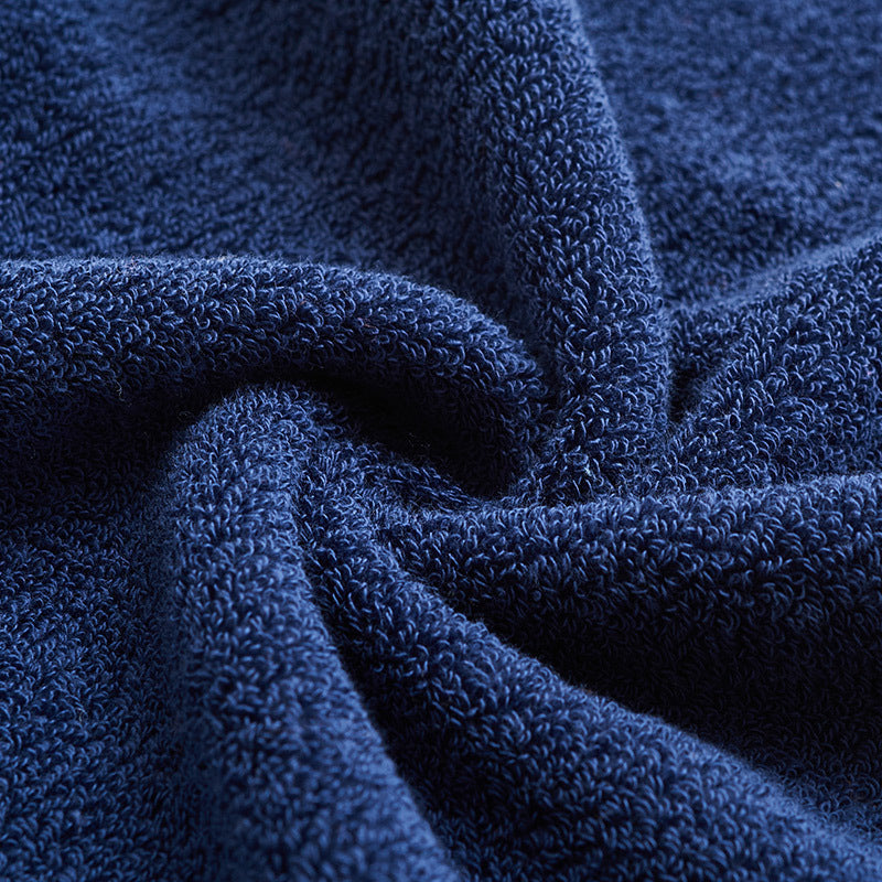 Children's Cotton Towel Solid Color 34x33cm - Soft & Absorbent