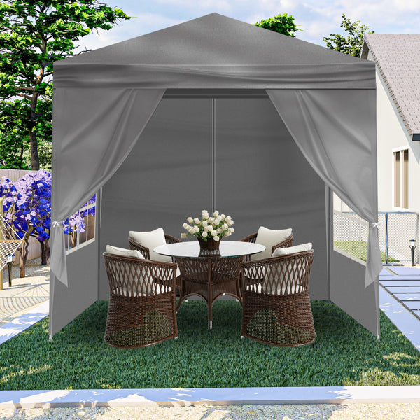 Portable Waterproof Party Tent - 6.5x6.5FT Four Sides