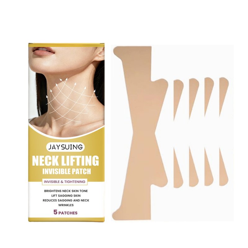 Invisible Neck Patch Set - 5 Hydrating & Retinol Plasters for Neck Care