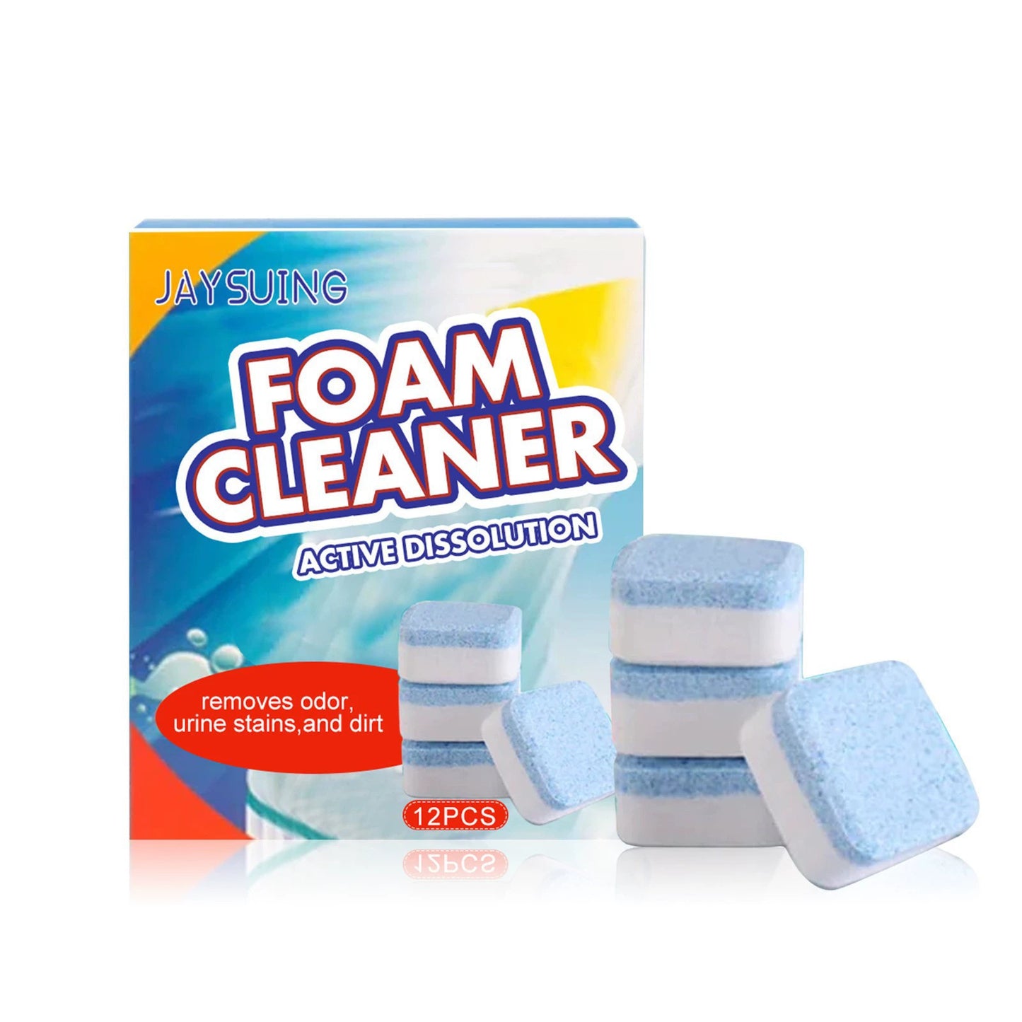 Deep Cleaning Urine Stain & Odor Remover for Toilet - 12pcs