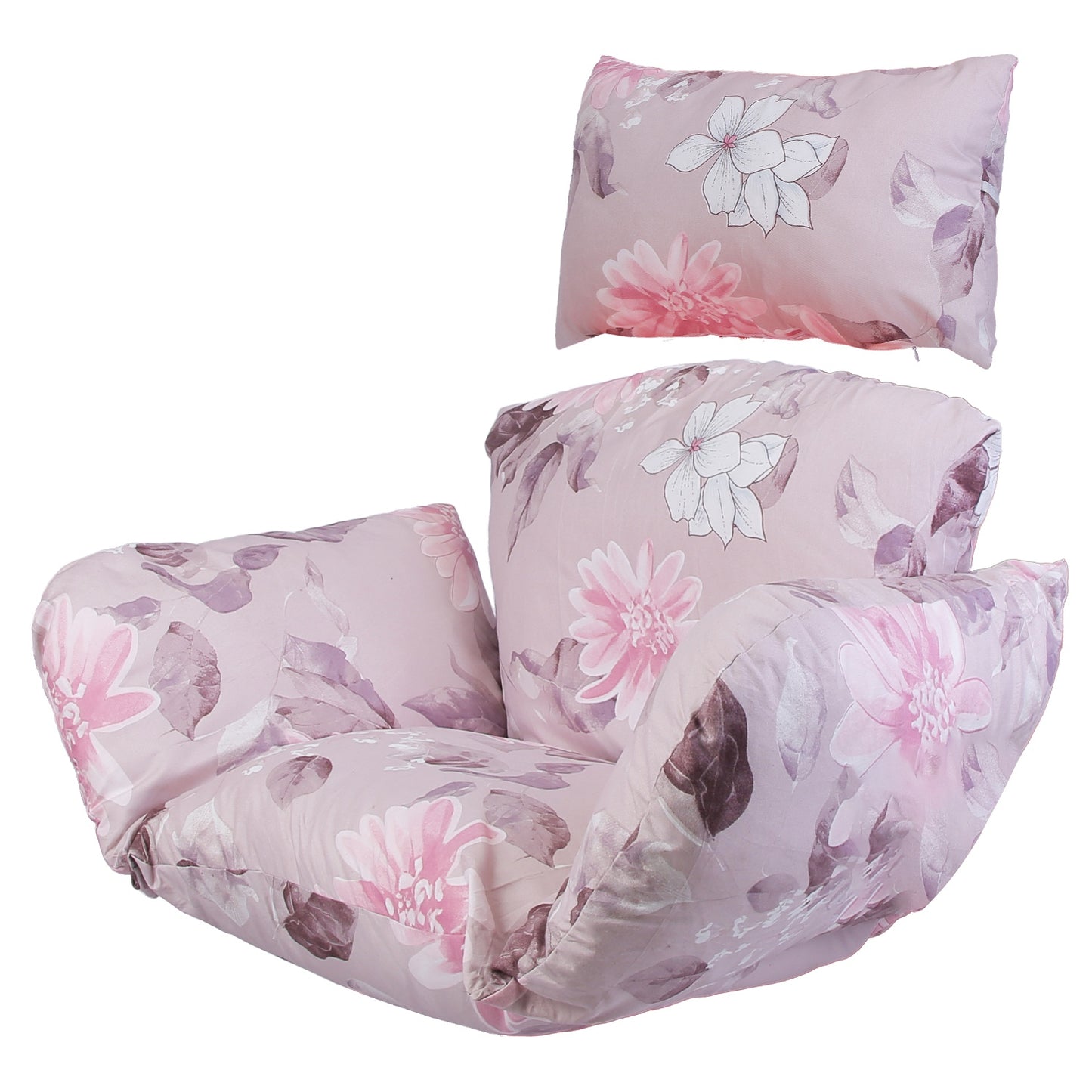 Thick Soft Egg Chair Cushion with Headrest for Hanging Chairs