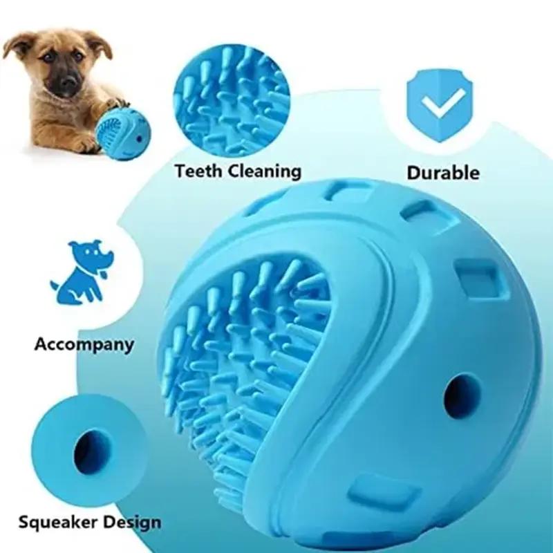 Interactive Dog Treat Ball - Chew Toy for Small & Medium Dogs