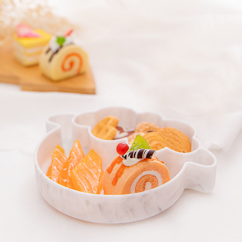 Children's Silicone Food Bowl Set with Multiple Characters and Colors