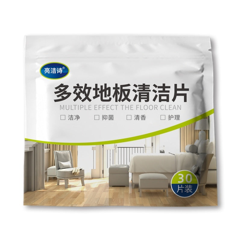 Multi-Effect Floor Cleaning Tablets - Dirt Removal & Fragrance, 30 Pack