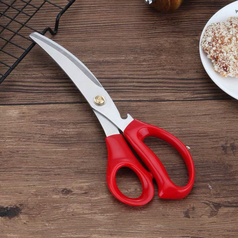 Korean BBQ Scissors Clip Tool Set - Stainless Steel Kitchen Accessories
