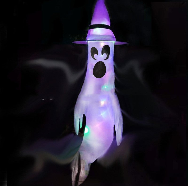 Halloween Ghost Flag Polyester Decoration for Festive & Party Decor