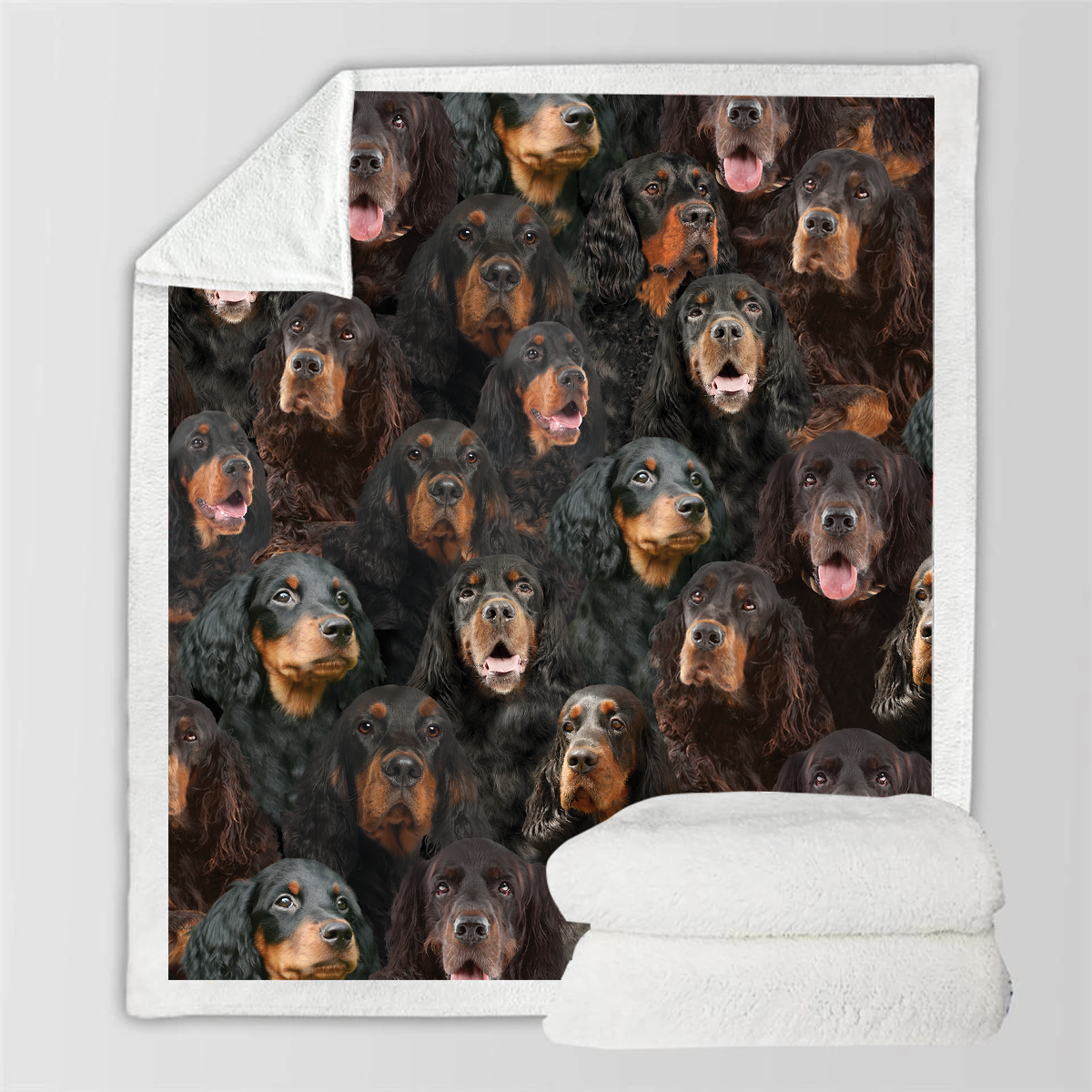 Printed Flannel Pet Dog Blanket - Multiple Sizes & Styles