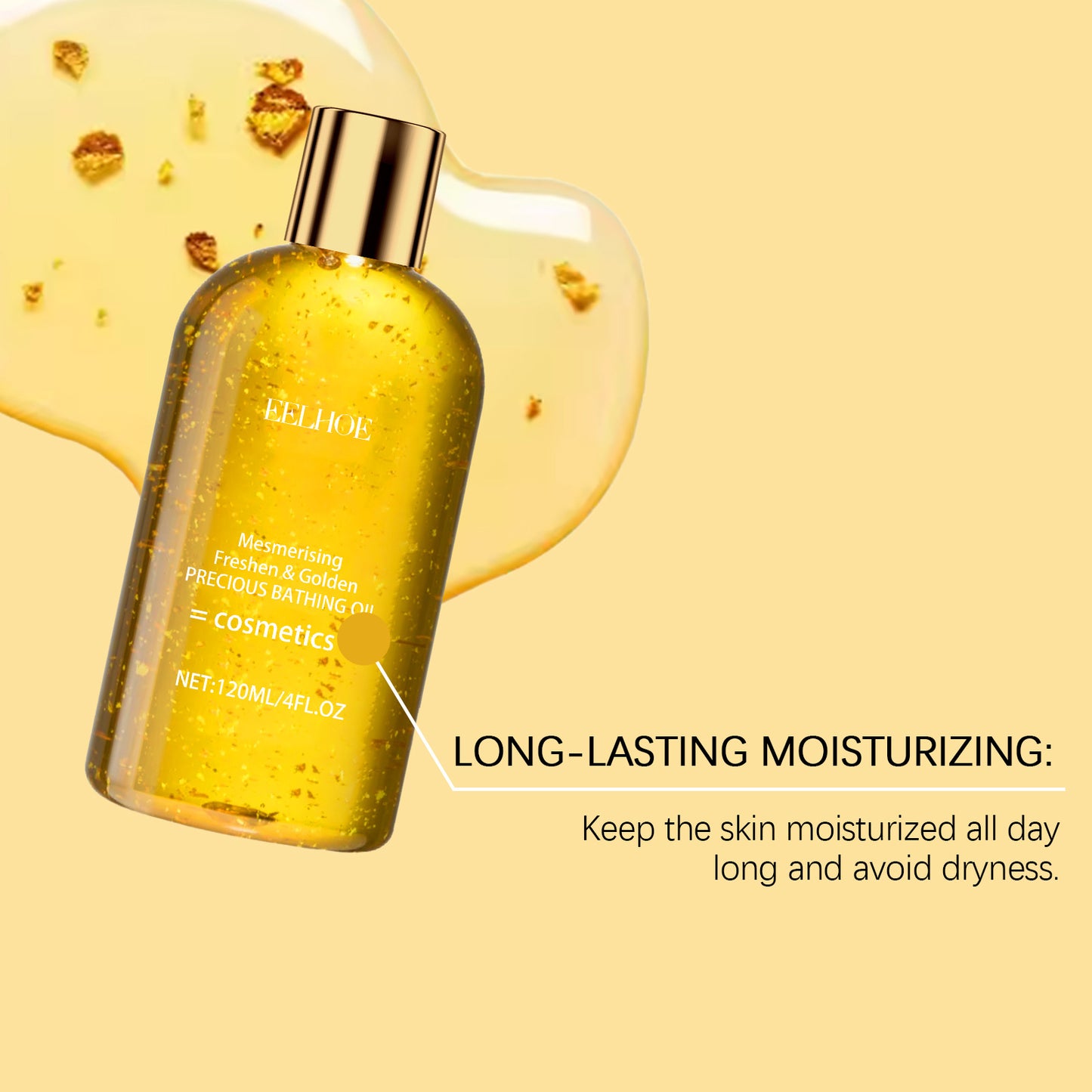 Moisturizing Body Oil with Nourishing Ingredients - 120ML