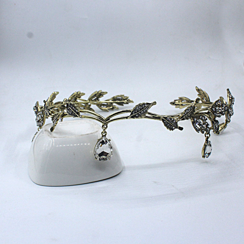 Vintage Diamond Rhinestone Wedding Headdress