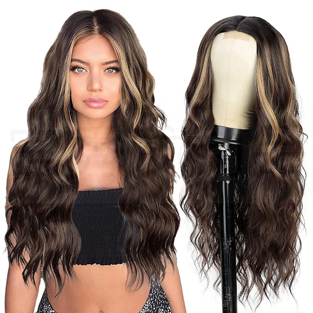 Human Hair Lace Wig - European & American Style R2