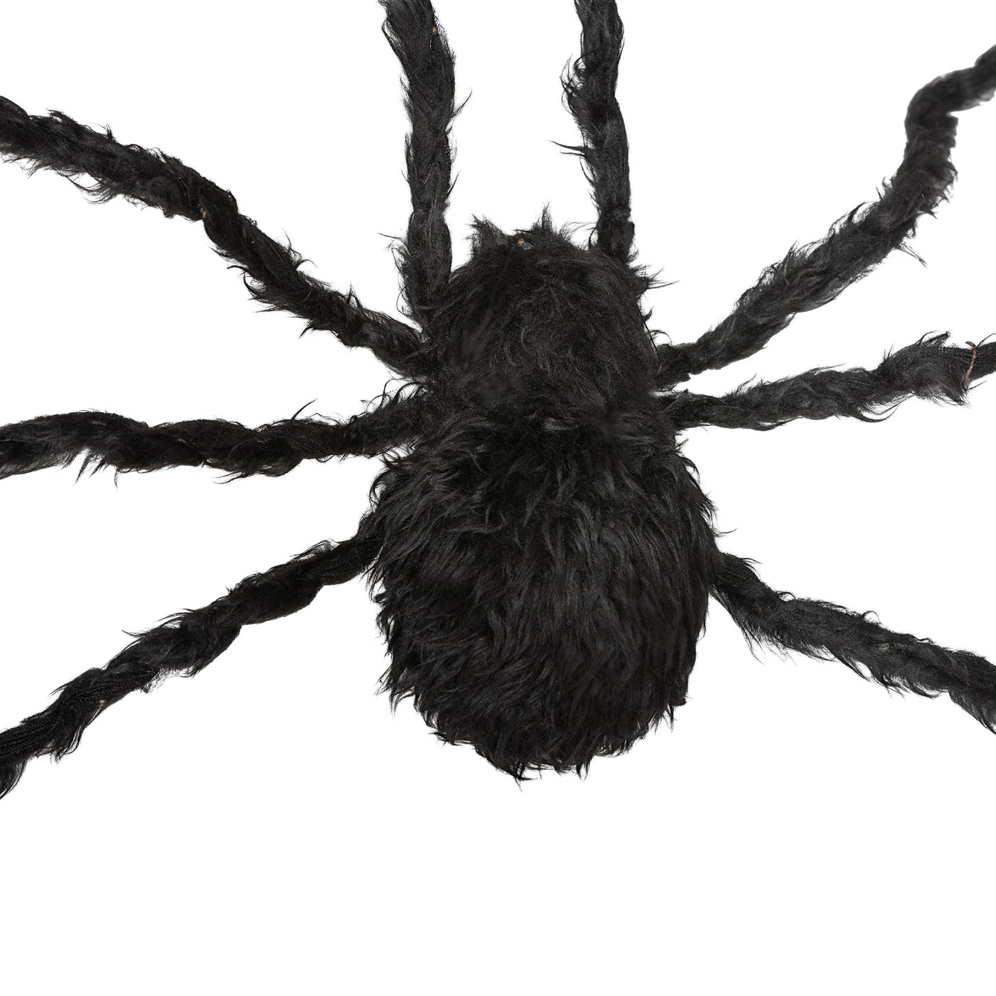 Light-Up Oversized Spider Halloween Decoration - 63" Black