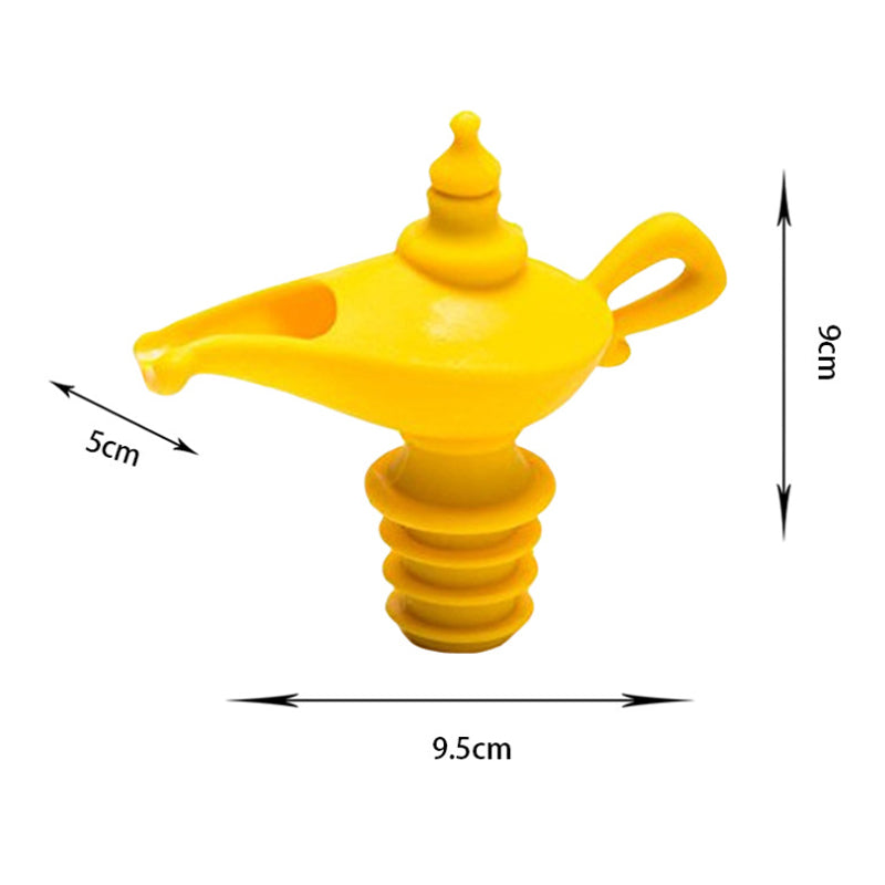 Oil Pourer and Stopper - Silicone Spout for Olive Oil