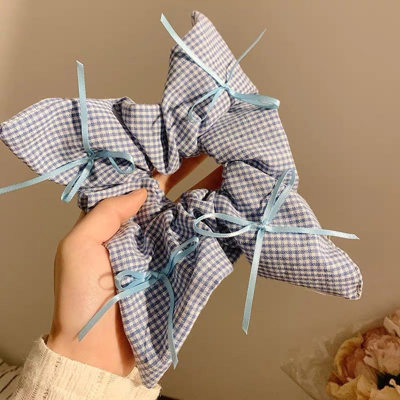 Summer Sweet Lace Scrunchie Hair Tie - Elegant Floral Hair Accessory