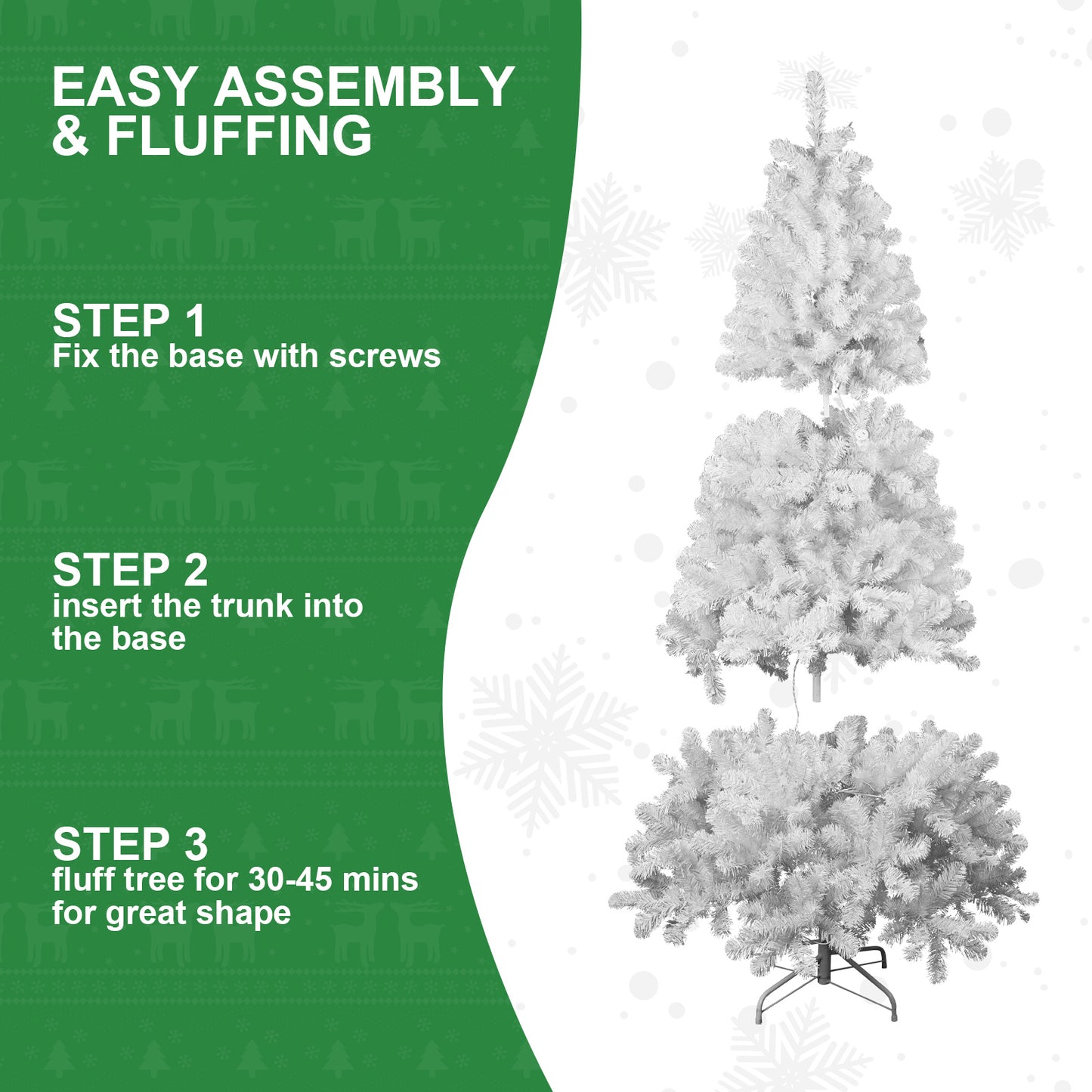 PVC Christmas Tree - Festive Holiday Decorations
