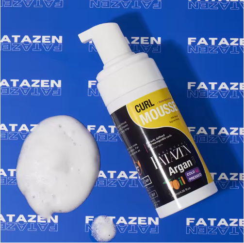 Natural Hair Styling Mousse - Strong Hold & Volumizing - 120ml