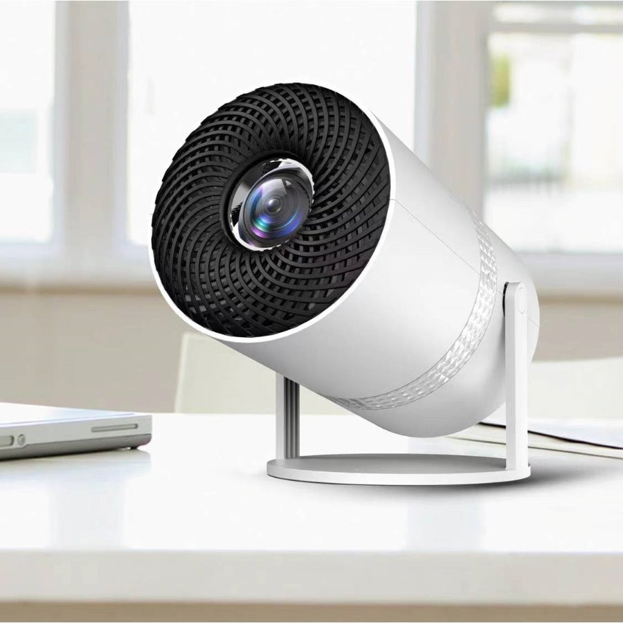 Portable Home Projector with 1080p Resolution & Screen Mirroring