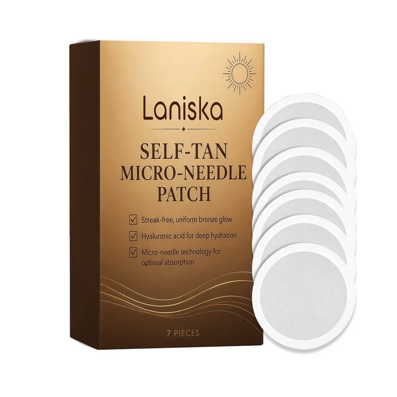 Tanning Microneedle Patch - 7 Patches for Skin Tanning