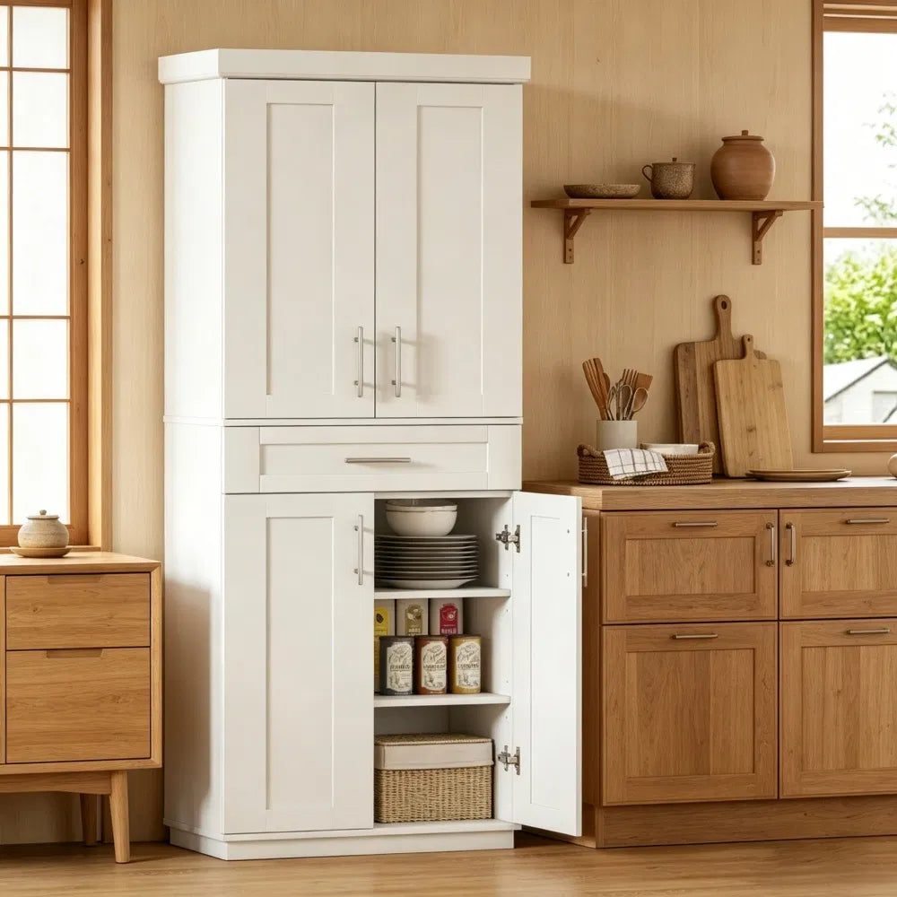 Storage Cabinet With Adjustable Shelves 30 Inches X 15.75 72 For
