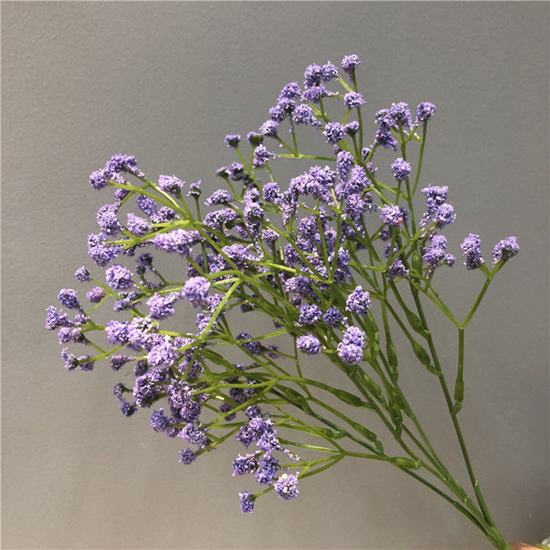 Artificial Flower Bouquet Starry Bubble Star Decor for Home & Party