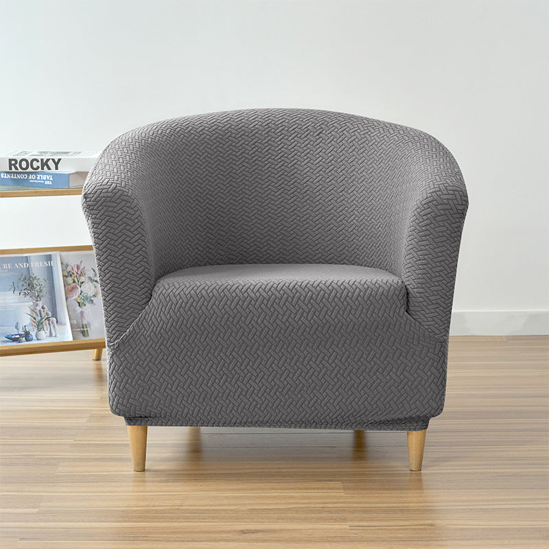 Elastic Jacquard Sofa Cover for Club Sofas - Dustproof and Modern Style