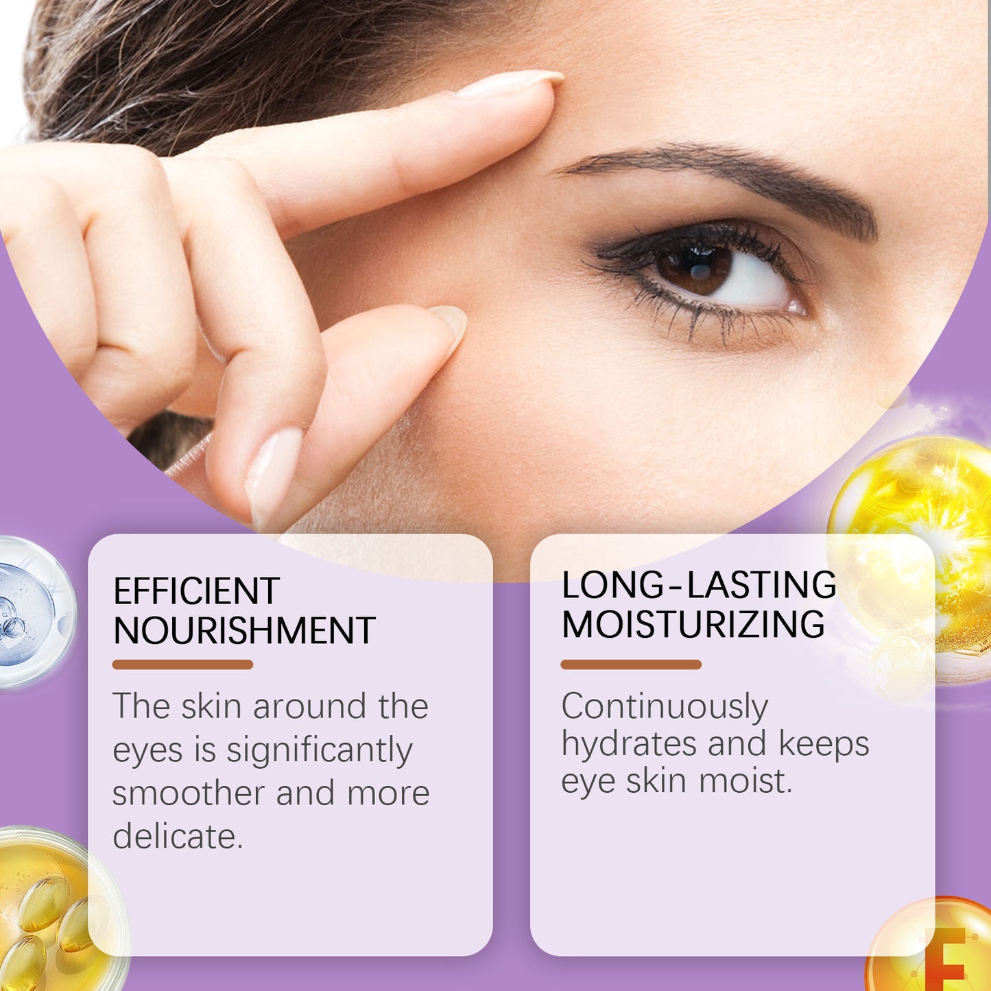 Hydrating Eye Serum with Niacinamide & Hyaluronic Acid for Fine Lines - 30ml