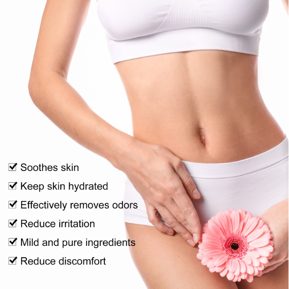 Strawberry Flavored Body Cleansing Soap for Intimate Care