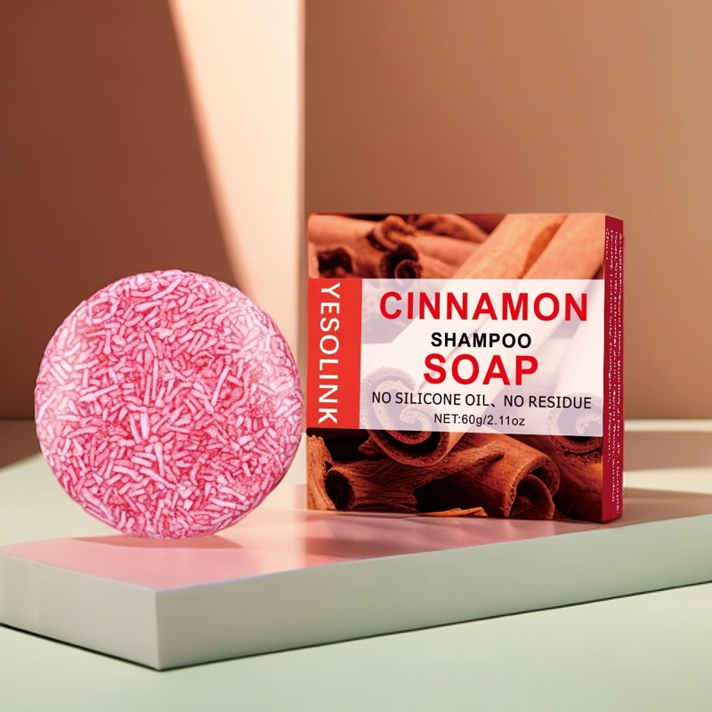 Cinnamon Scented Shampoo Bar - Natural Body Care 60g