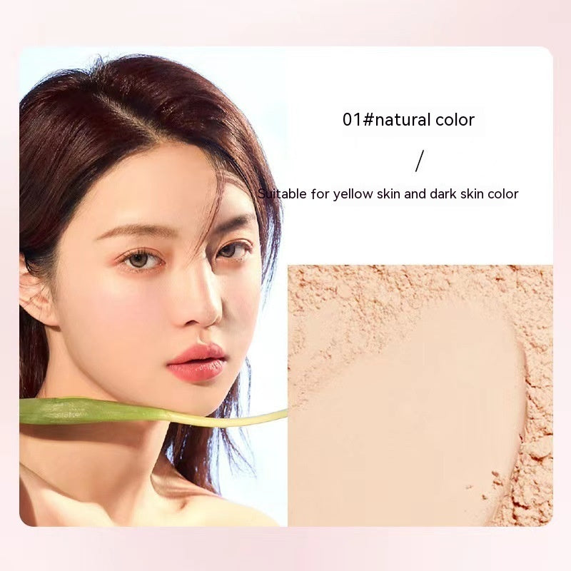 Light Feather Soft Face Powder Concealer - Natural & Ivory White, 10g