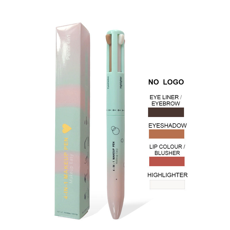 4-in-1 Multifunctional Makeup Pen - Eyeliner, Lip Liner, Brow & Highlighter