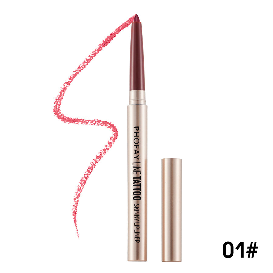 Waterproof Lip Liner Pencil - Long Lasting Contour and Definition