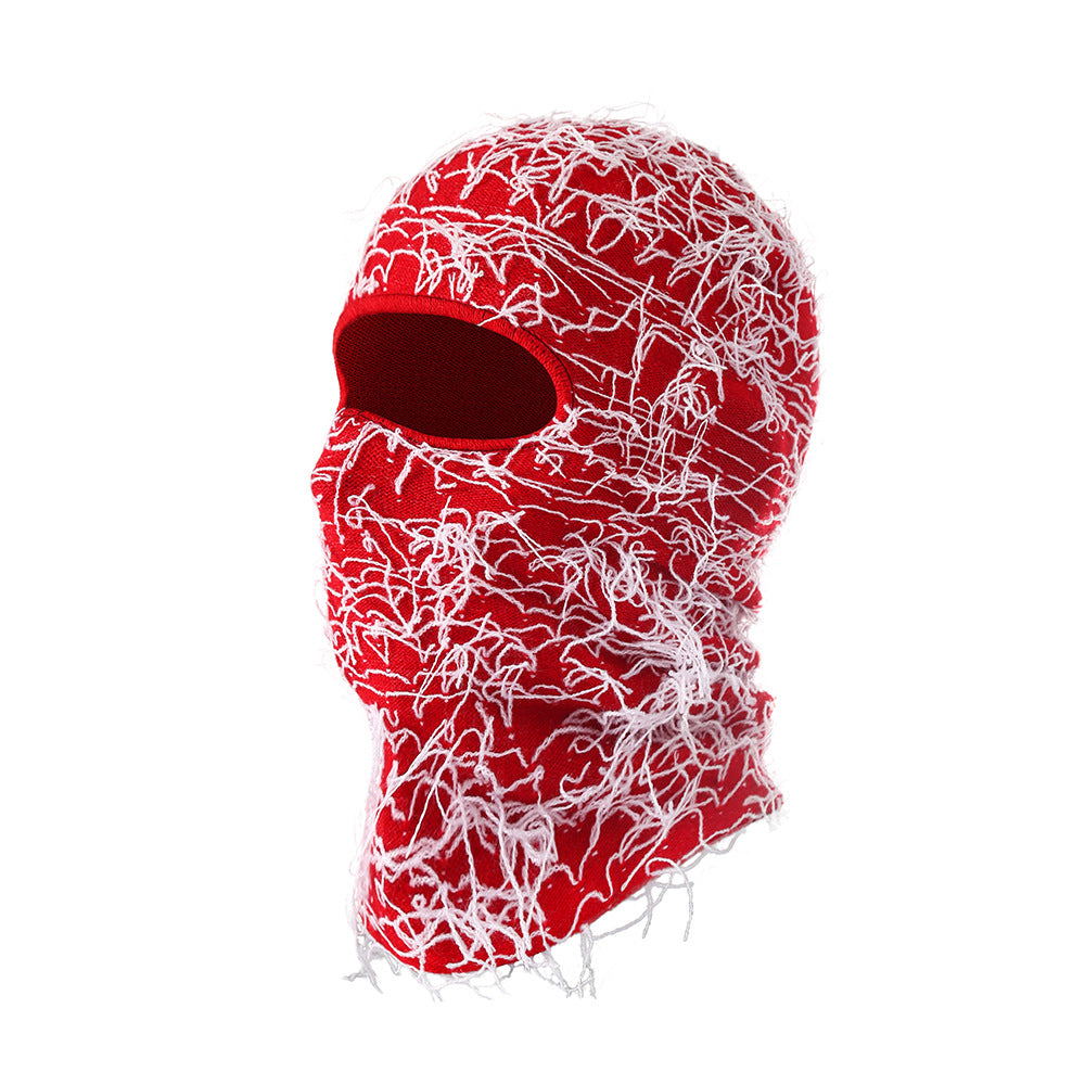 Knitted Warm Face Mask - Polyester