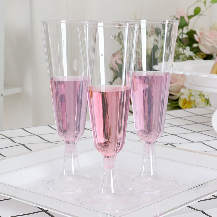 Disposable Plastic Serving Tray for Birthday Party and Picnic, Multiple Styles & Sizes