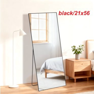 Rectangle Full Length Standing Mirror - Shatterproof Floor Mirror