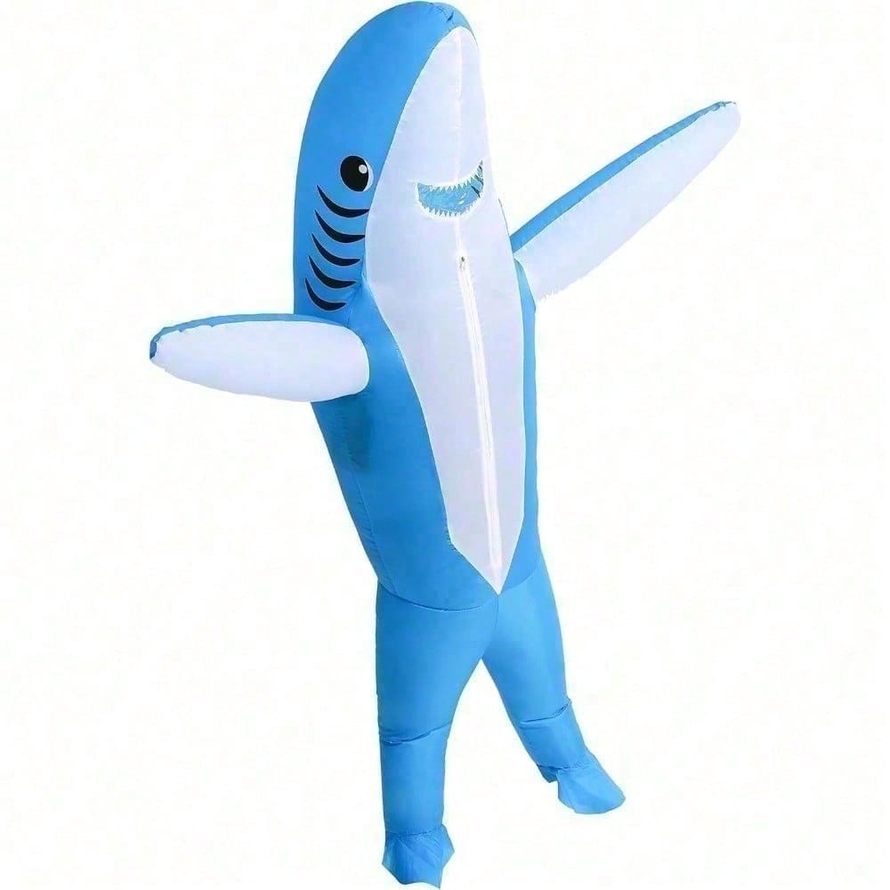 Shark Inflatable Costume for Adults - Funny Party Outfit