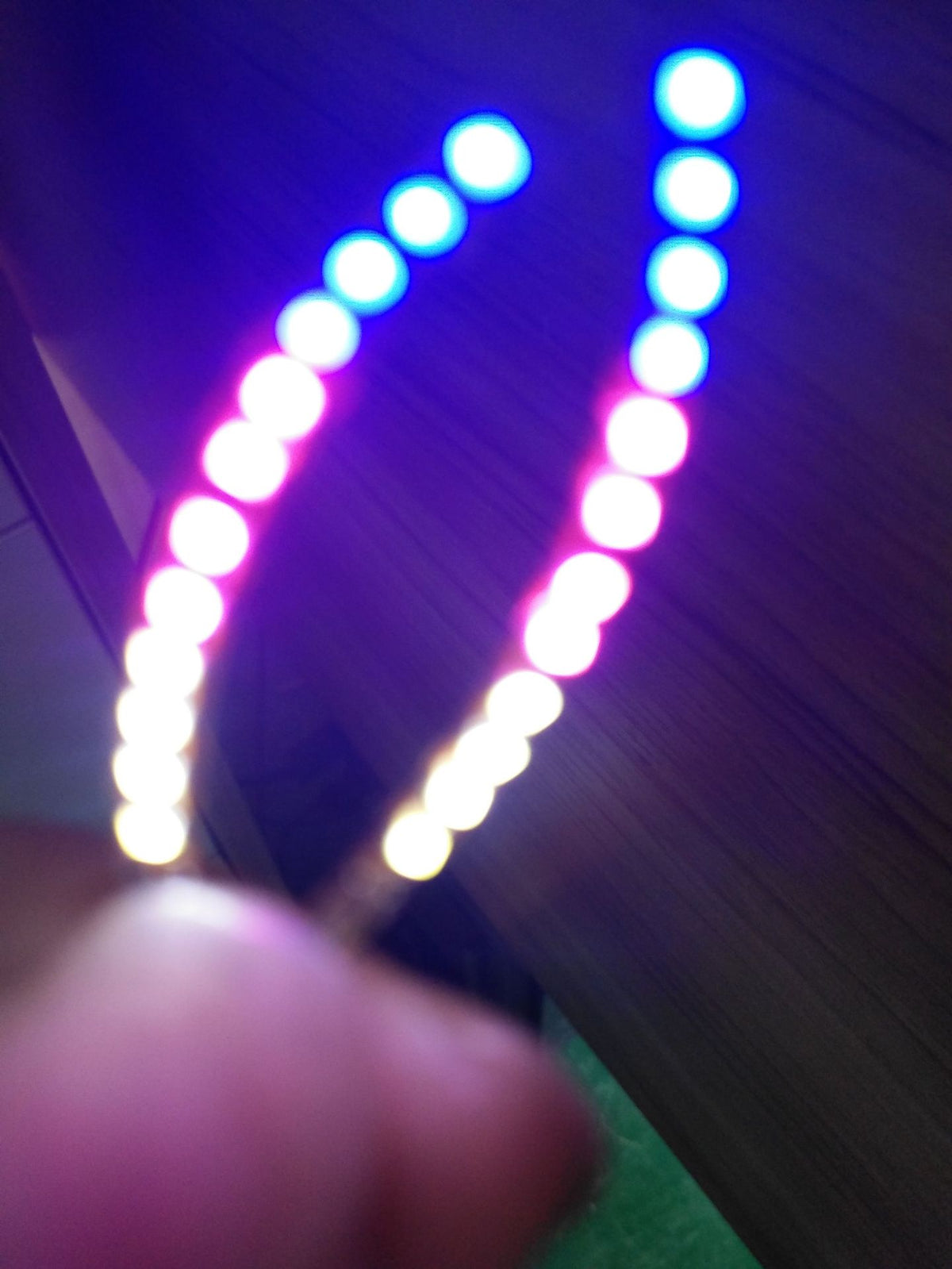 Halloween LED Glowing Eyelash Stickers - Party & Costume Light Accessories