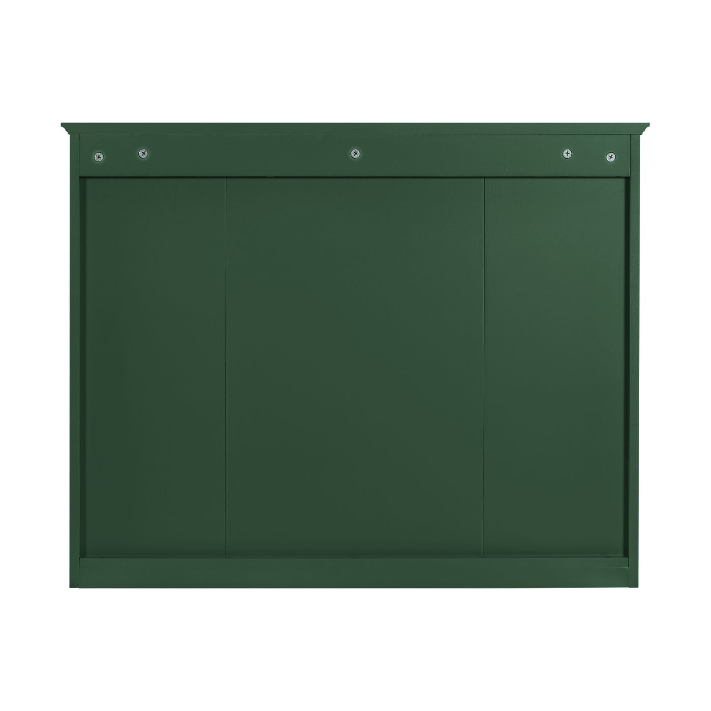 35'' x 28'' Wall Mounted Bathroom Storage Cabinet with Mirror - Green