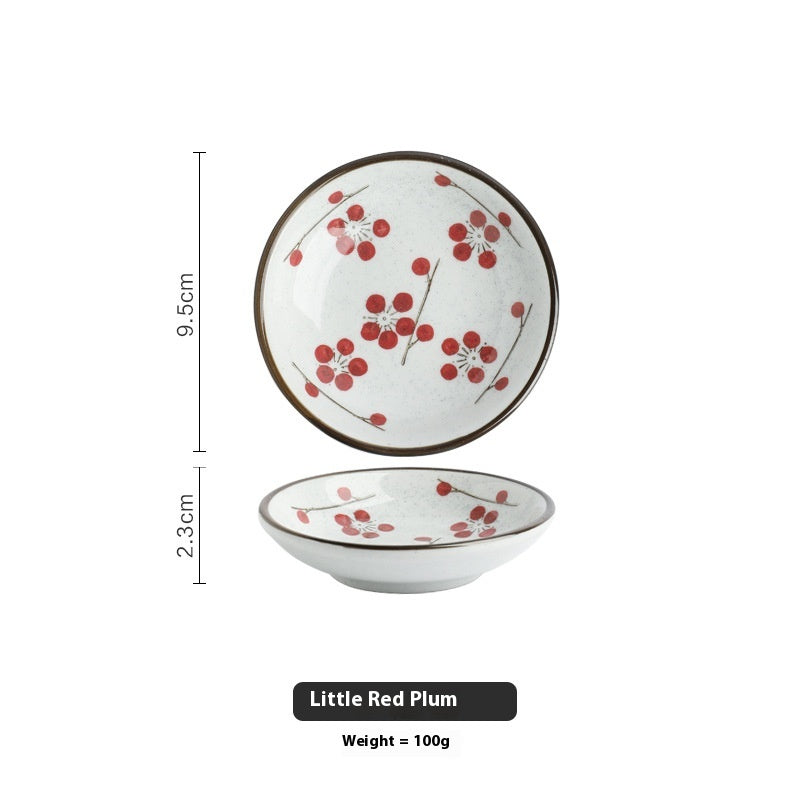 Ceramic Plant Flower Dish Saucer for Home & Garden Kitchen Decor