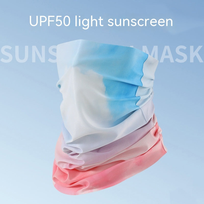 Quick-Drying Cycling Headband Mask with UV Protection