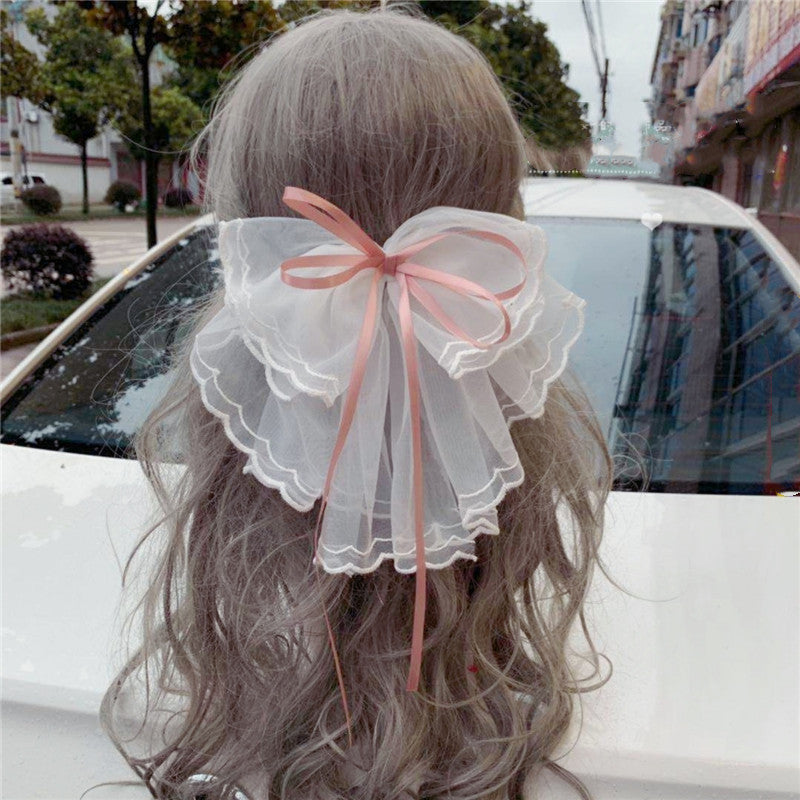 Sweet Bow Hair Clip Ponytail Hairpin - Multiple Styles