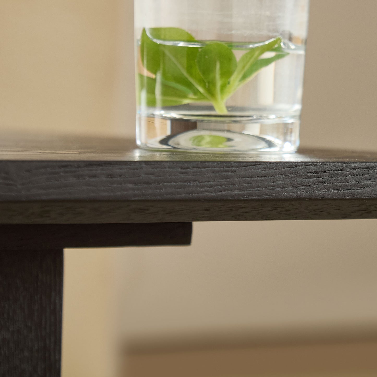 Nesting Square Coffee Table Set - Black, Mid-Century Design