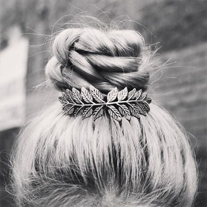 Vintage Hair Comb with Leaf Design - Wedding & Bridal Hair Accessories